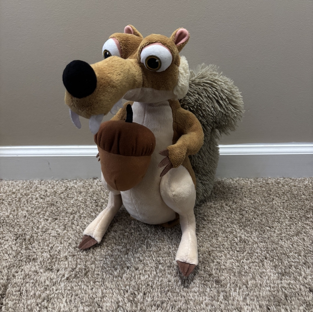 Ice Age Going Nuts Scrat Talking Plush12